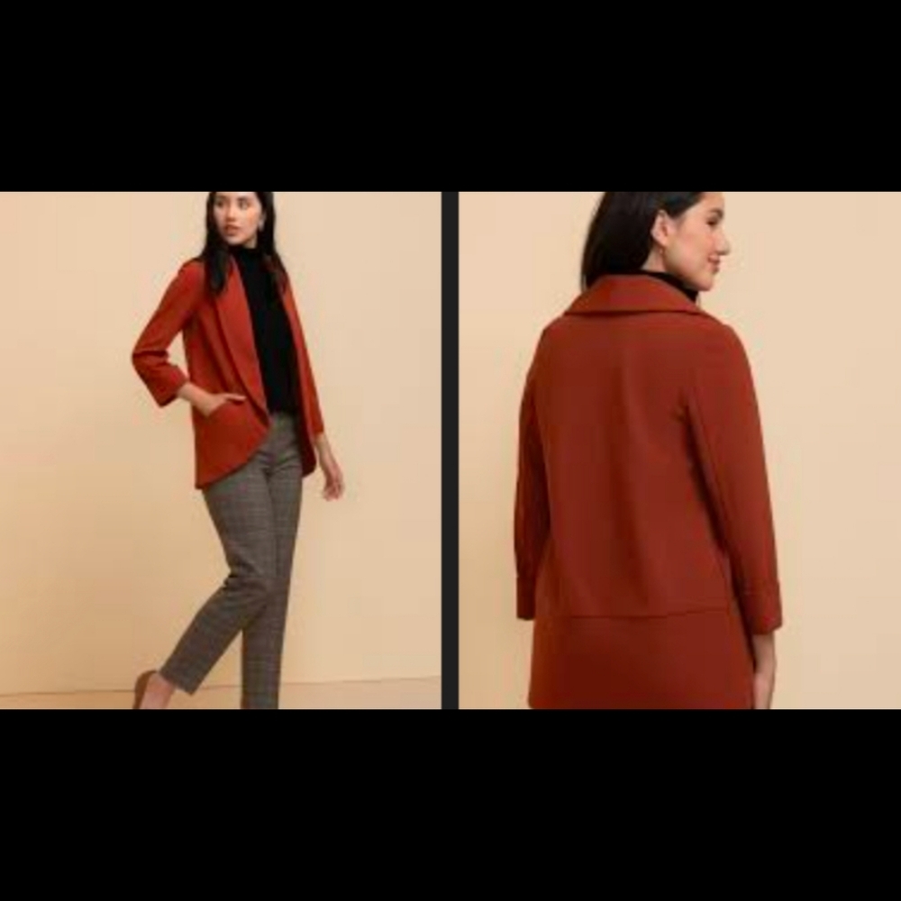 Burnt Orange Blazer